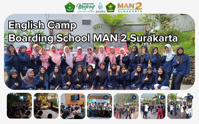 Boarding School MAN 2 Surakarta Gelar English Camp
