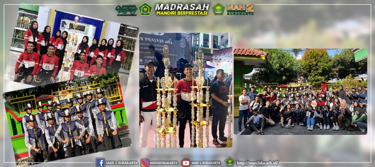 Anggota Paskibra MAN 2 Surakarta Meraih Juara Best Pasukan pada LKBB Prasaja 2024