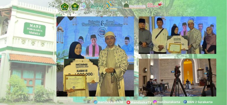 Santriwati Boarding School MAN 2 Surakarta, Asyifa Aulya Baikhuni, Raih Juara 3 dalam Lomba Muratalil Quran di Masjid Raya Syeikh Zayed